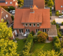 Frisch renovierte Doppelhaushälfte - ein Zuhause zum Wachsen - Hausansicht von oben (rechts)