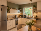 Attraktive, barrierefreie 4-Zimmer-Wohnung mit Balkon und großzügigem Wohnbereich - Küche_Einrichtungsidee