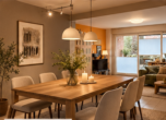 Attraktive, barrierefreie 4-Zimmer-Wohnung mit Balkon und großzügigem Wohnbereich - Essbereich_Einrichtungsidee