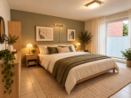 Attraktive, barrierefreie 4-Zimmer-Wohnung mit Balkon und großzügigem Wohnbereich - Schlafzimmer_Einrichtungsidee